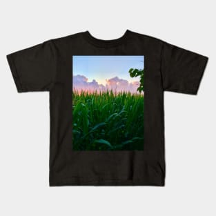 Purple Corn Majesty Kids T-Shirt